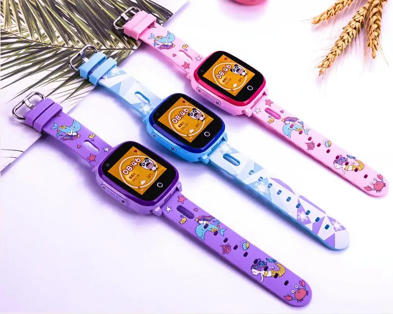 

696 DF33Z Waterproof 4G Child Smart Watch Camera GPS WIFI Students Kids Children Smartwatch SOS Video Call Monitor Tracker DF33