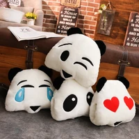 30cm funny four kinds of expression annimal handwarm nap soft panda plush doll toy fans gift