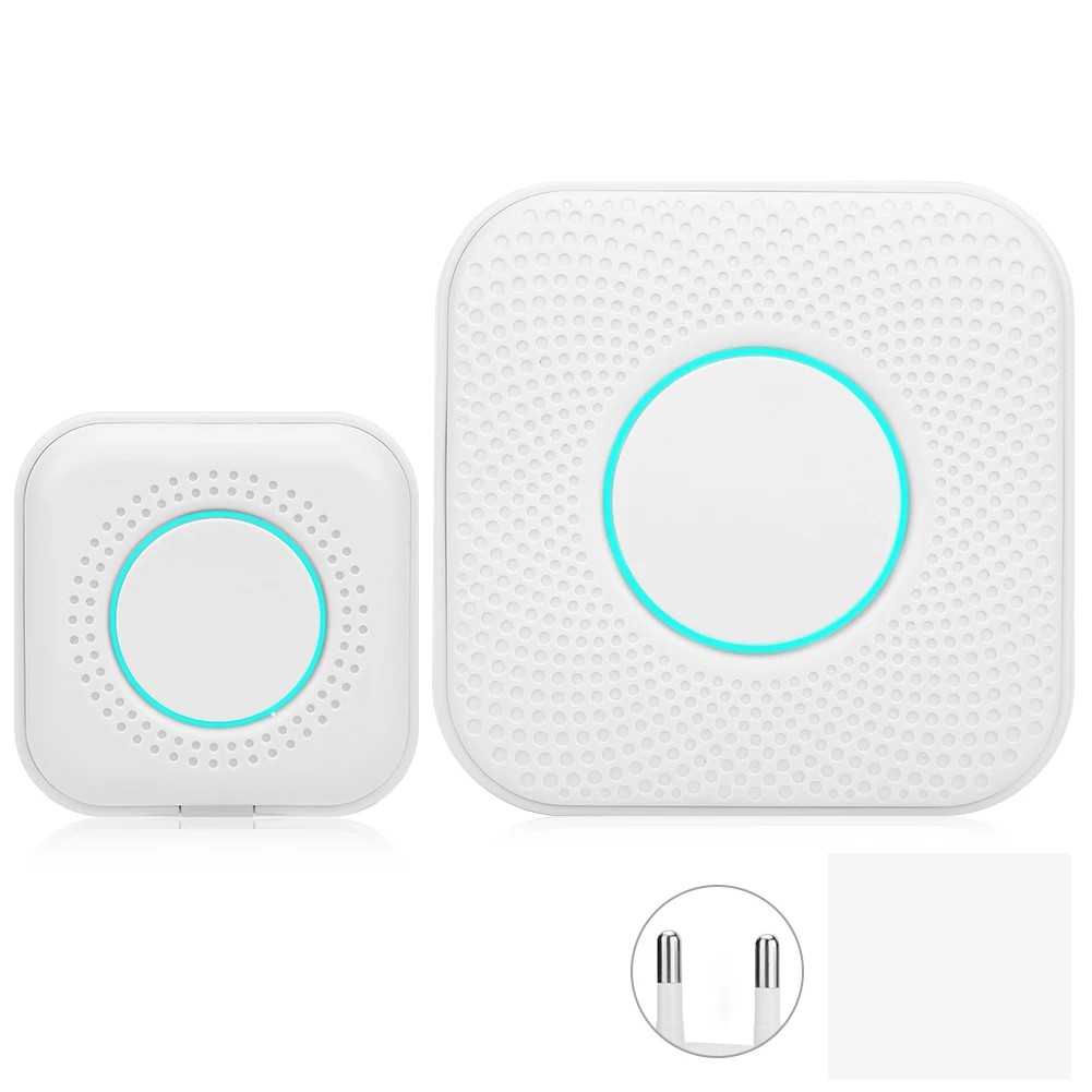 Беспроводной умный музыкальный дверной звонок домашний дистанционный на