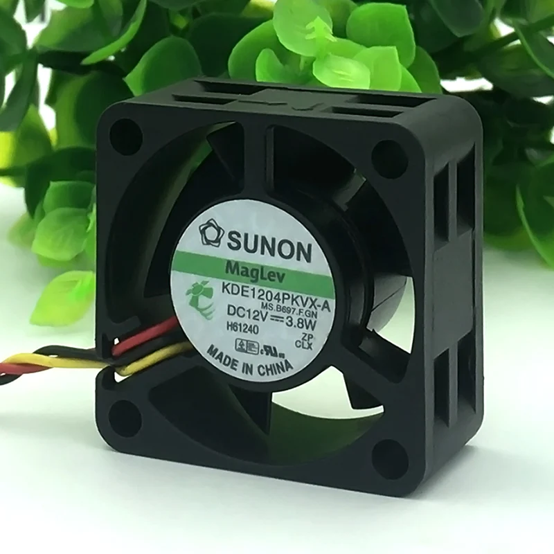 SUNON 4020 40 мм x 40 мм x 20 мм KDE1204PKVX-A кулер maglev Вентилятор охлаждения 12 в 3,8 Вт 3 провода 3Pin разъем для маршрутизатора 4 см
