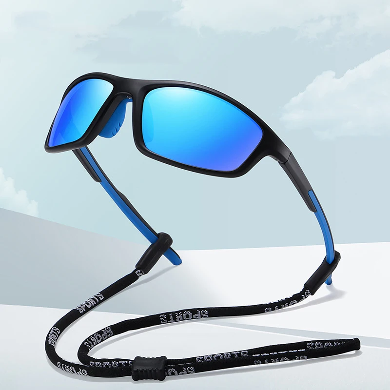 

Солнцезащитные очки поляризационные TR90 для мужчин и женщин, фотохромные трендовые спортивные солнечные очки Polaroid в стиле ретро, для велосп...