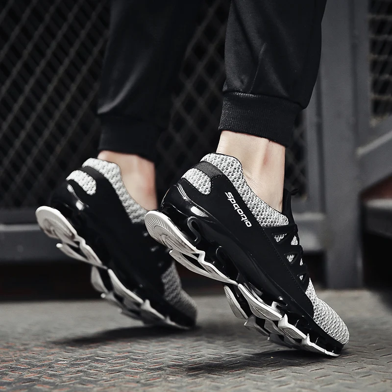 Новое лезвие спортивная обувь для мужчин противоскользящая амортизирующая