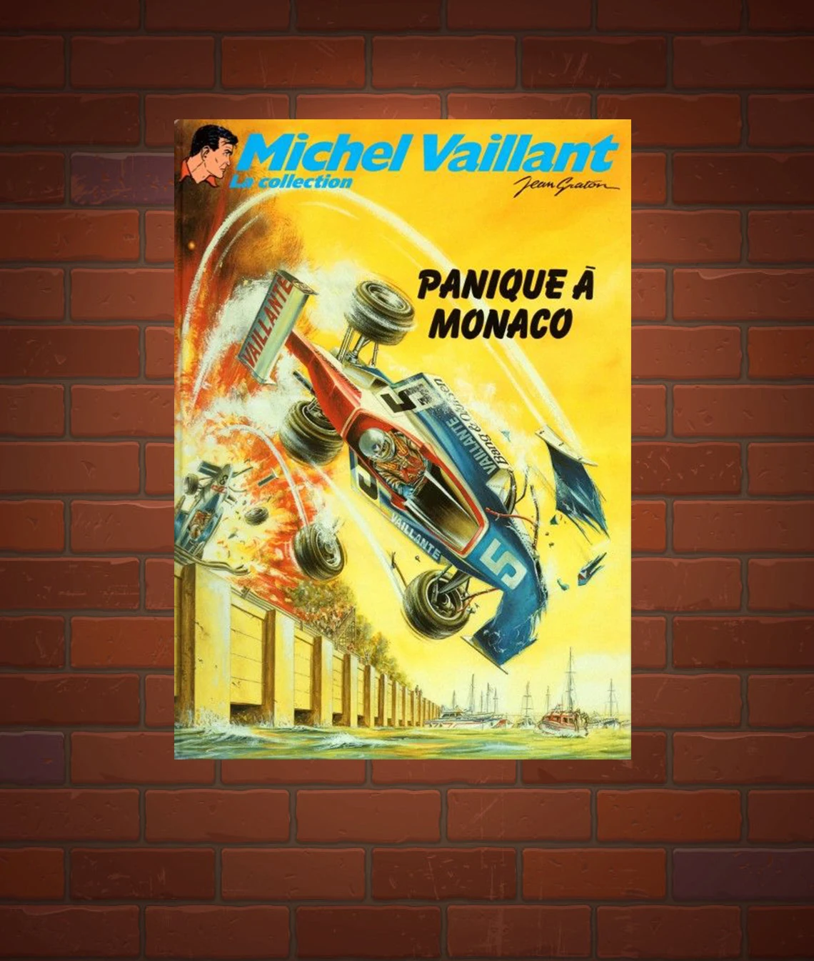 F1 формула большой трек издание ретро гоночный плакат винтажное украшение