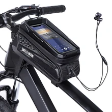 Touch Screen Waterproof Bike Phone Stand Holder For iPhone 13 12 11 Pro Max For Samsung S21 S20 FE Bicycle Mobile Phone Holders