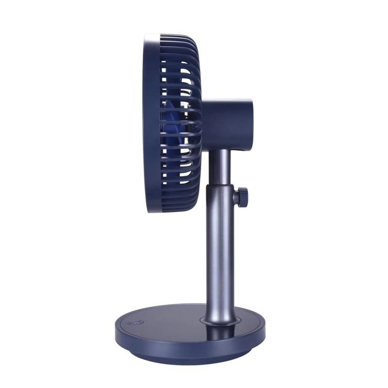 

Table Mini Fan Rotation 4 Speed USB with LED for Home Office