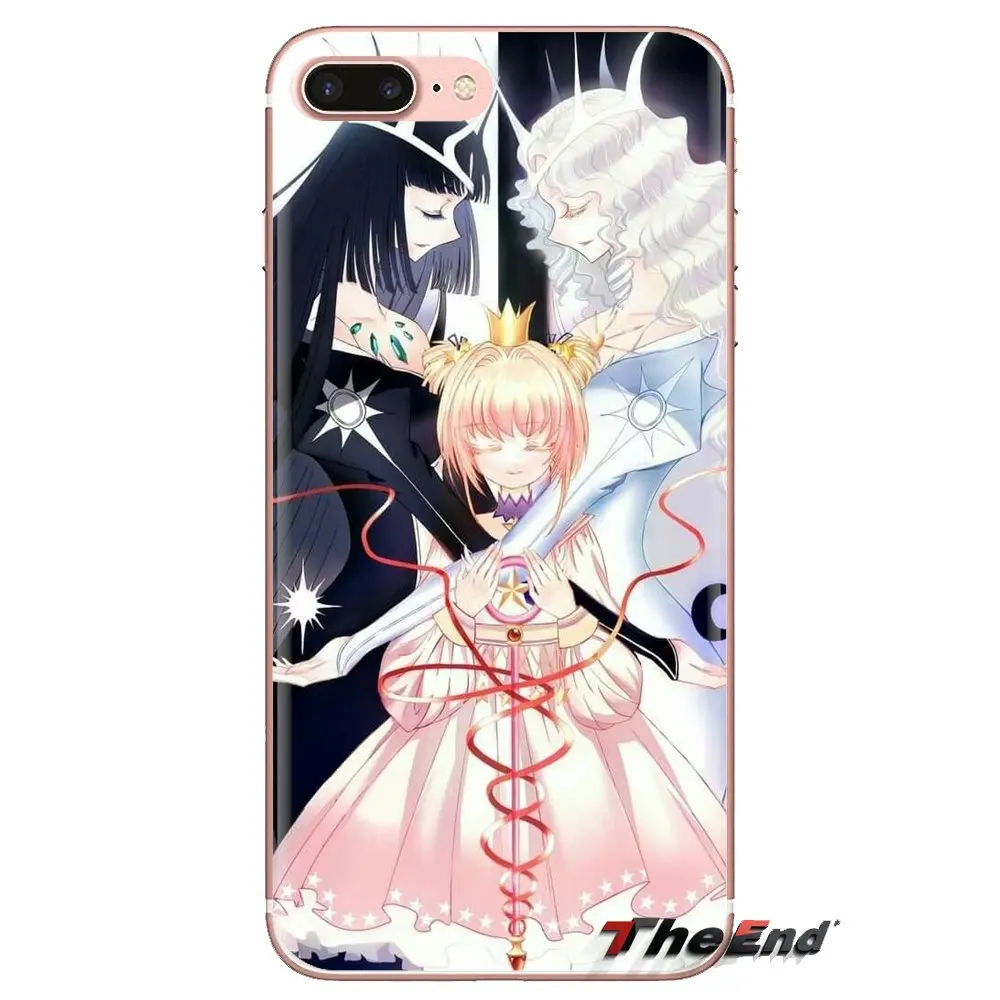 Для samsung Galaxy S3 S4 S5 мини S6 S7 край S8 S9 S10 Plus Note 3 4 5 8 9 искатель карт Sakura card captor