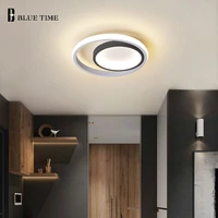 blackwhitegray modern led ceiling lights for living room bedroom dining room kitchen corridor light home ceiling lamp 110 220v