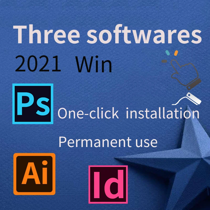 

Combination special offer] 2021 Photoshop, Illustrator and Indesign for WIN and MAC