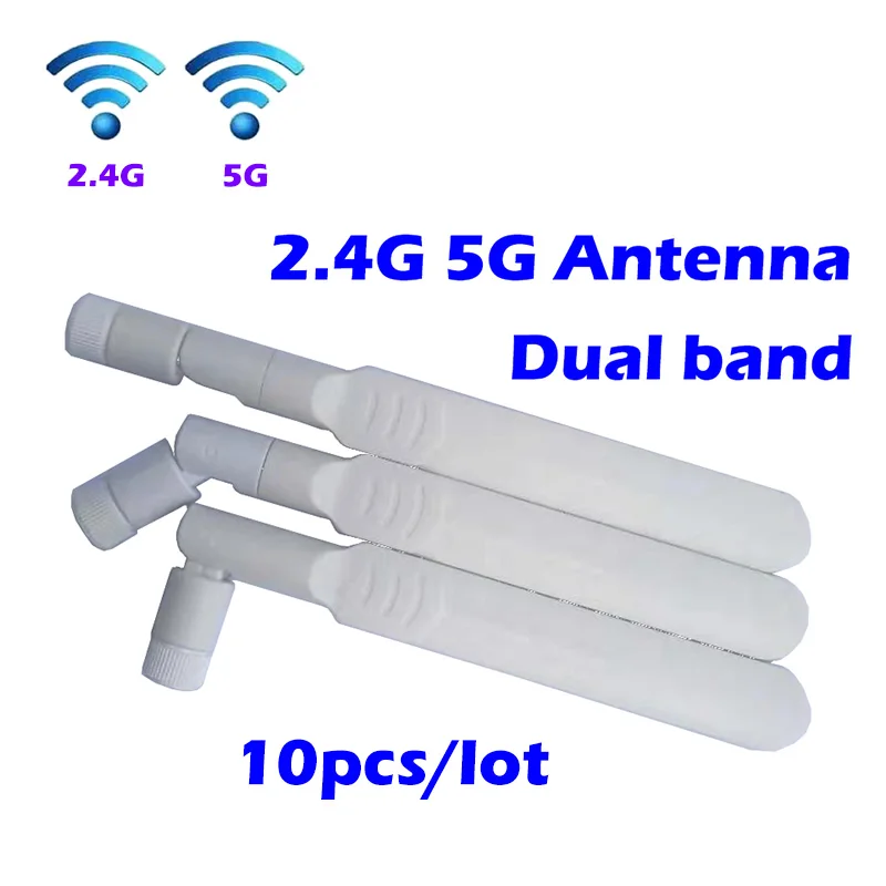 2 4 ГГц 5 8 всенаправленная антенна с разъемом SMA может увеличить диапазон