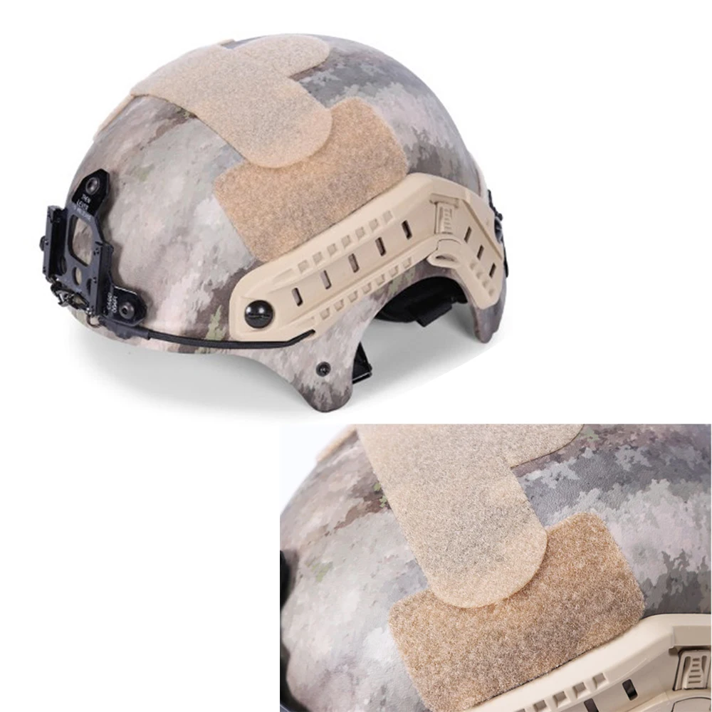 IBH Тактический наклейка на шлем патч-5 с застежкой-липучкой Airsoft автоматическом