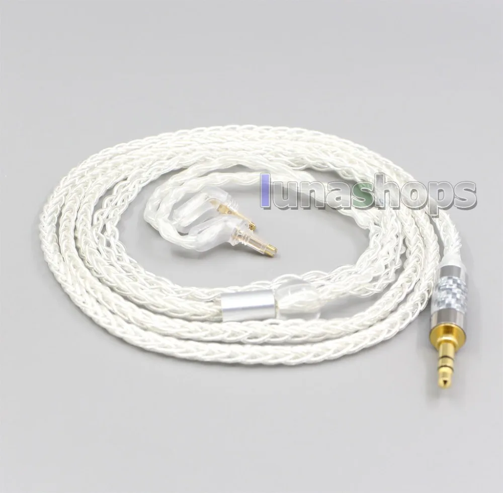 Фото 8-ядерный посеребренный OCC кабель для наушников LN006548 для Sony MDR-EX1000 MDR-EX600 MDR-EX800 MDR-7550 №2