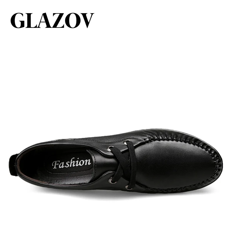 GLAZOV/Модная удобная повседневная обувь мужские оксфорды коллекция 2020 года сезон