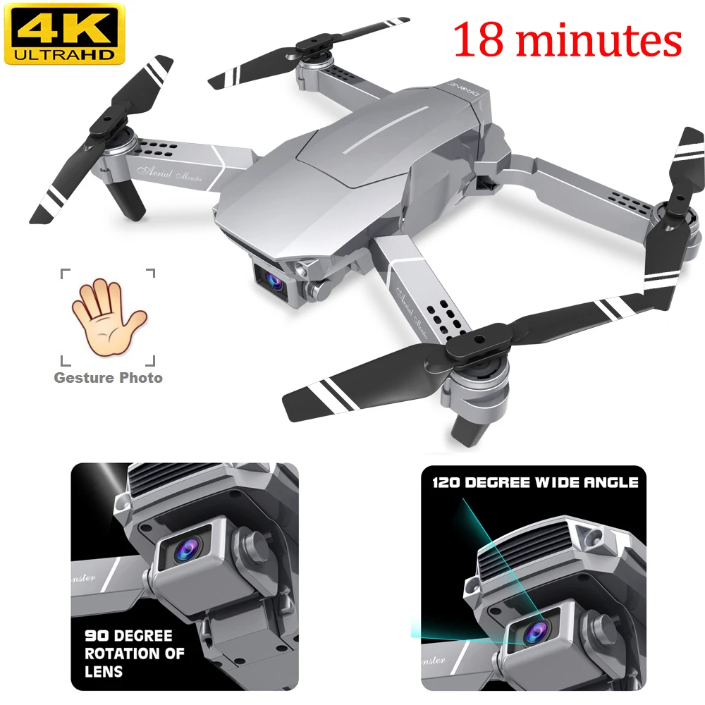 Мини Дроны с камерой Hd Wifi дистанционный Дрон 4k 1080p 720p Профессиональный складной