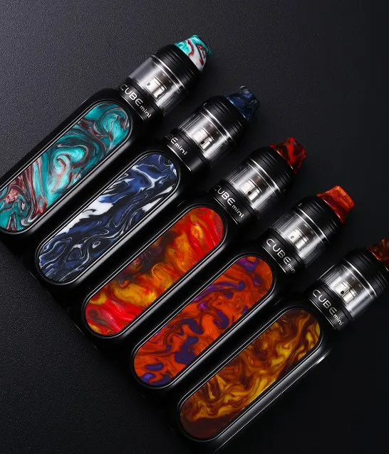 Оригинал OBS кубик мини смола стартовый набор 1500 мАч батарея 3 мл 2 бак 0 96 дюймов