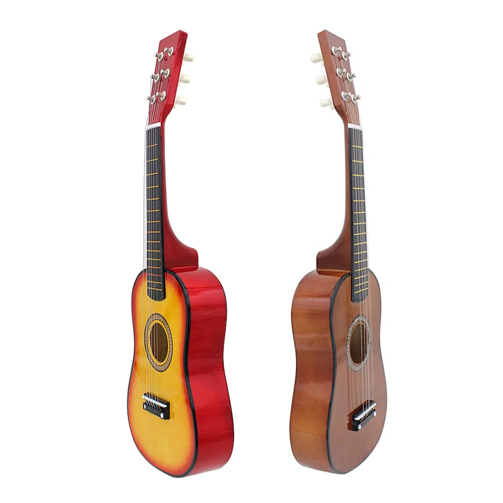 

23inch 6 String Acoustic Guitar with Pick Strings for Eductional Toys