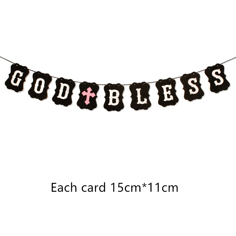 1set banner Новые воздушные шары из фольги, пасхальные латексные шары, крестины для первого причастия, евхаристские религиозные вечерние украшения Иисуса пятидесятника - Цвет: 1set banner