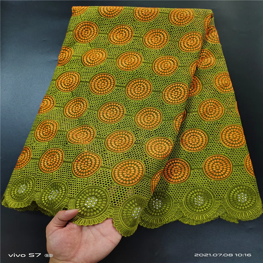 Африканская гипюровая кружевная ткань высокое качество Нигерия швейцарская