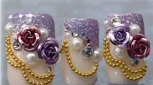 100% New 1m Nail Art Tips 3D Stickers Metal Glitter Striping Ball Beads Chain Decorations With Low Price | Красота и здоровье