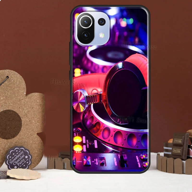 Чехол Ddj Dj Music Funda для POCO F5 X3 X4 X5 Pro F4 GT C40 F3 чехол Xiaomi 11T 12T 12X13 Lite