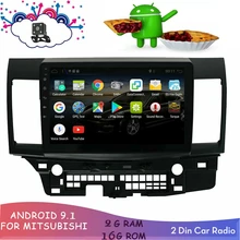 for Mitsubishi Lancer Wing God 10 CY 2008 -2015  Car Radio Multimedia Video Player Navigation MP5 Android 9.1 Accessories Car