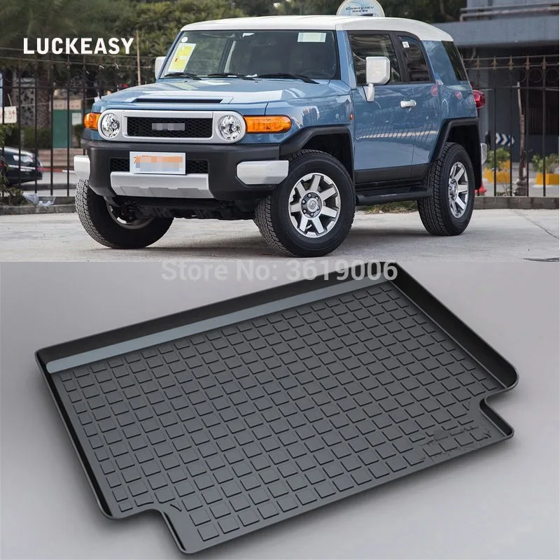 LUCKEASY нескользящий водонепроницаемый 3D коврик для багажника прочный Toyota FJ CRUISER