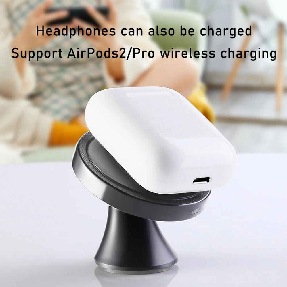 10 Вт Быстрая автомобильная Беспроводная подставка для зарядного устройства iPhone X
