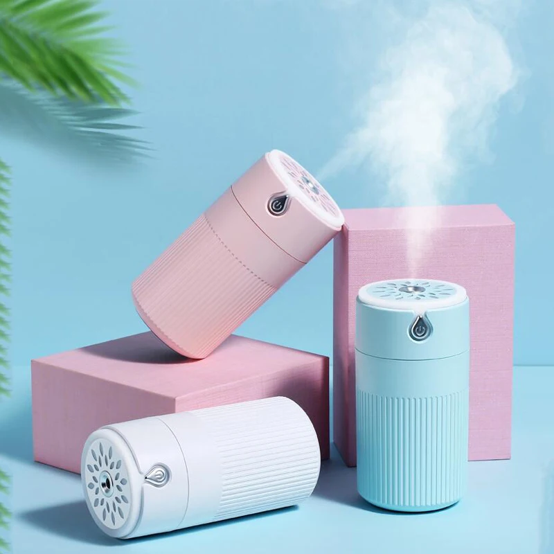 Увлажнитель воздуха 420 мл USB диффузор эфирного масла в форме листа для домашнего