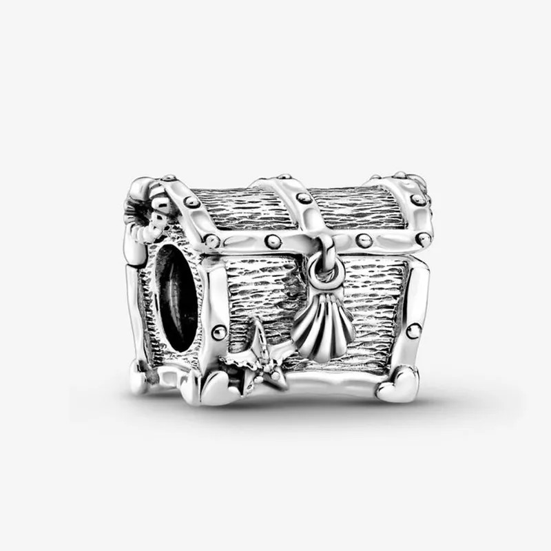 100% S925 Серебряный Новый бокс с сокровищами модный волшебный бусины-кастрюли