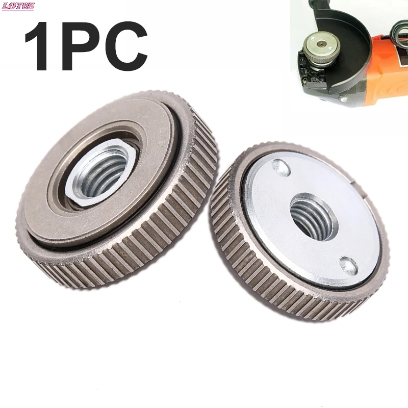 

Зажимной патрон с фиксирующей пластиной M14, резьба, угловая шлифовальная машина, внутренняя и внешняя фланцевые гайки, набор инструментов, з...