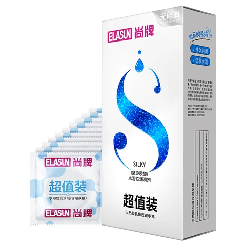 Презервативы ELASUN 100 шт./лот, натуральные латексные гладкие ультра-тонкие смазанные контрацепции, секс-товары, презервативы для пениса для мужчин, секс-инструмент