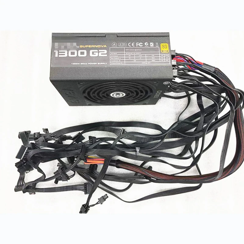 1300 G2 для Evga1300W Platinum Full Module 1300W PN:120-G2-1300 горный блок питания высокого качества |