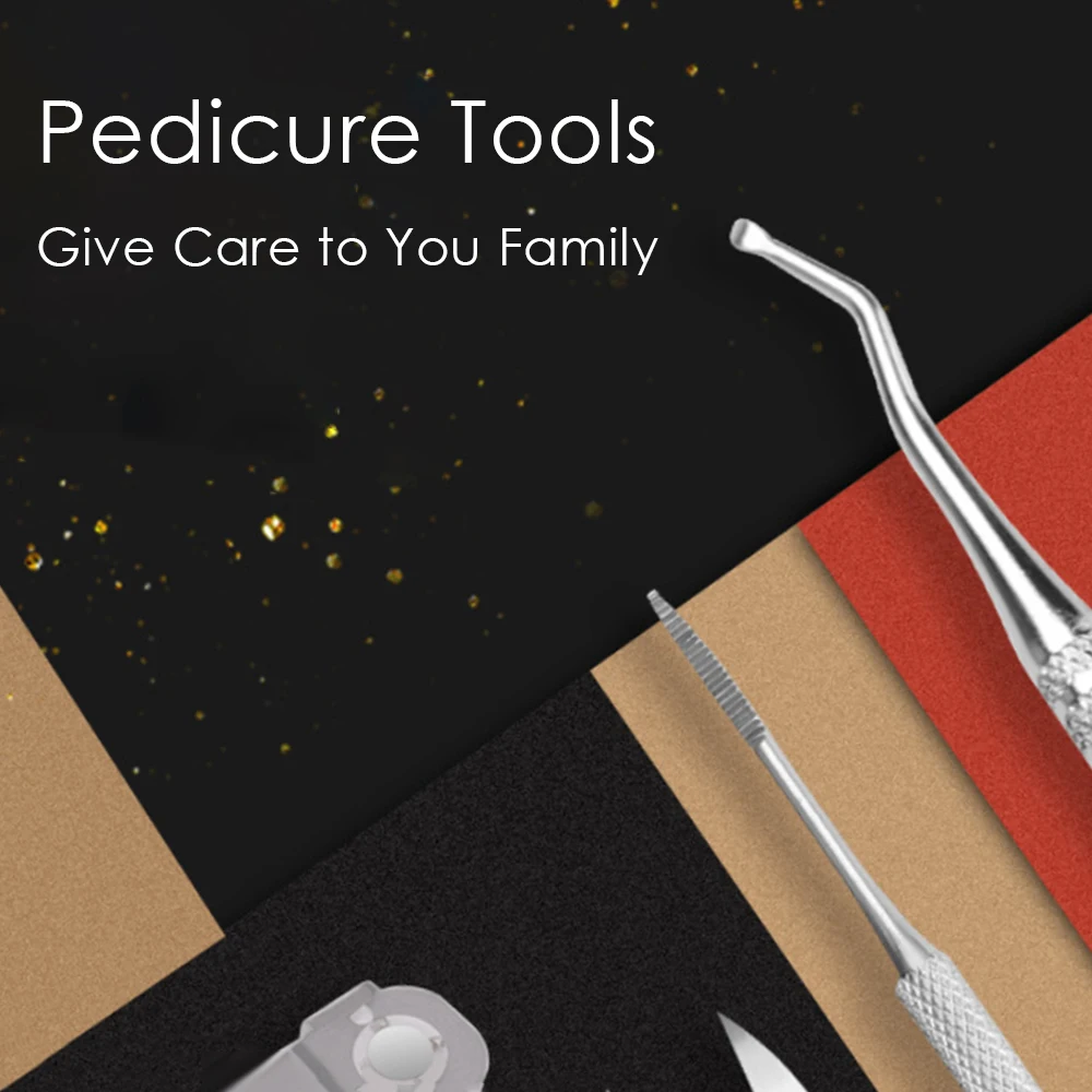 7 шт./компл. набор инструментов для коррекции ногтей из нержавеющей стали