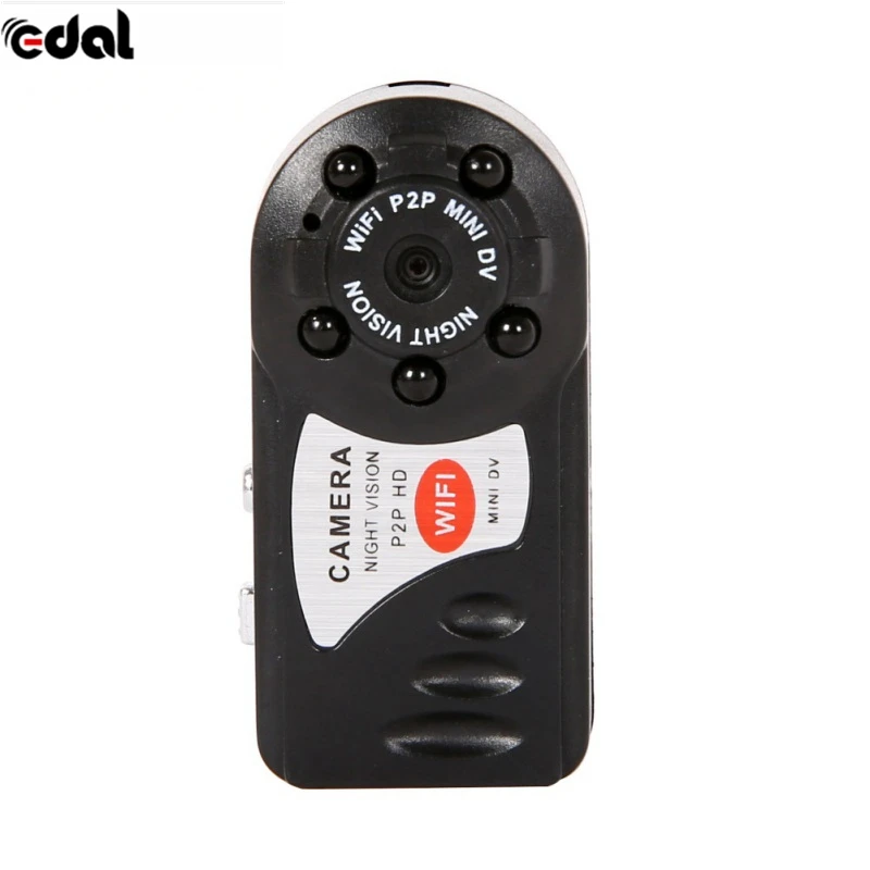 EDAL мини камера 480P Wifi DV DVR беспроводная IP камера Фирменная Новинка Мини видеокамера рекордер инфракрасное ночное видение маленькая камера