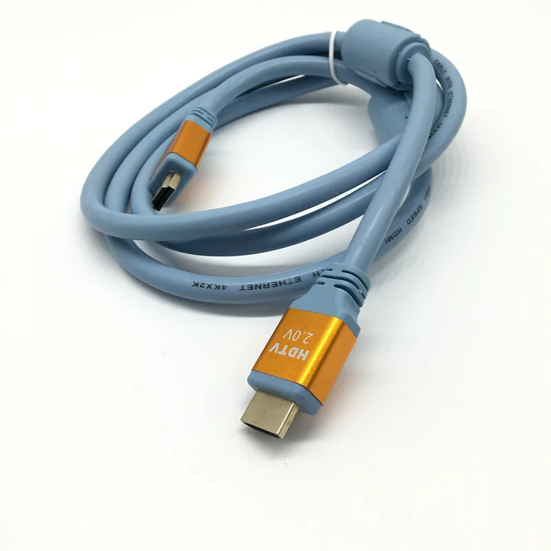 Hdmi-hdmi кабель 1M 2m 3m 5m 3D 2 0 K Male-Male высококачественный позолоченный HDMI адаптер для