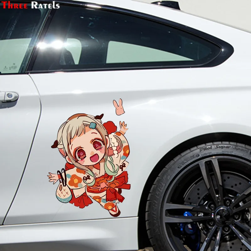 

Three Ratels F129 Anime Toilet Bound Yashiro Nene car body sticker pvc figure decal