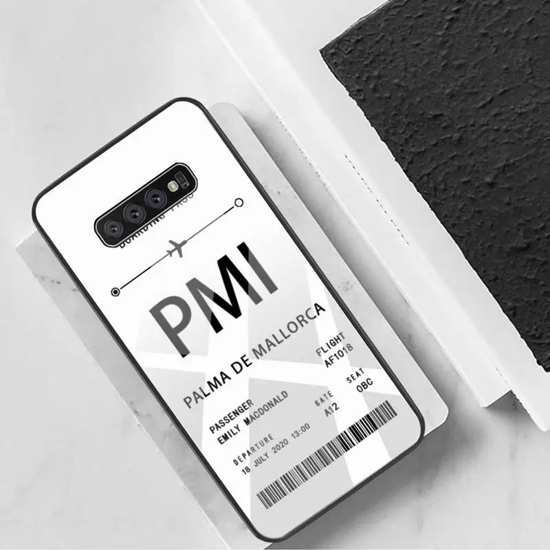 Чехол-накладка для Samsung S20 Plus S7 S8 S9 S10 Note 8 9 10 закаленное стекло | Мобильные телефоны