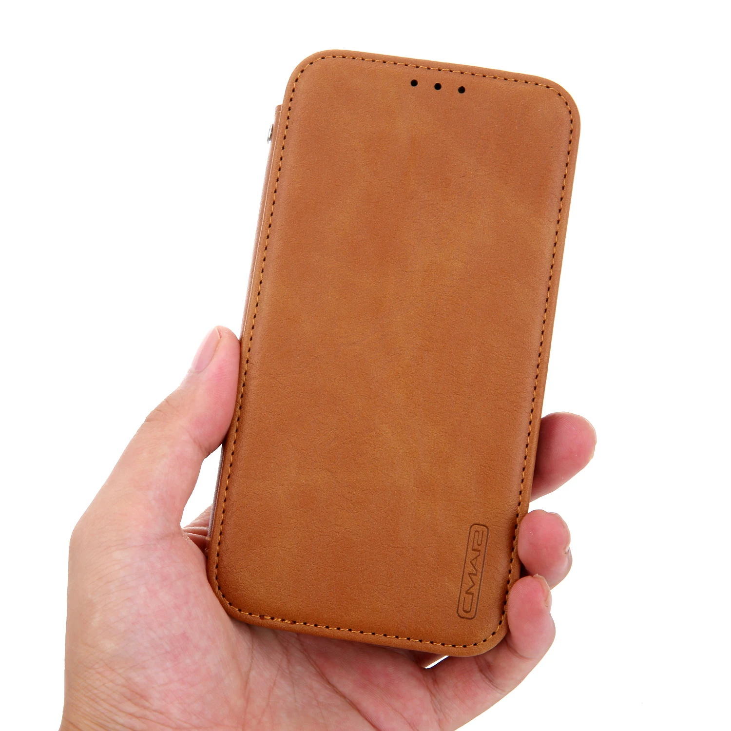 Винтажный кожаный чехол-книжка для iphone 11 Pro противоударный мягкий чехол из ТПУ с