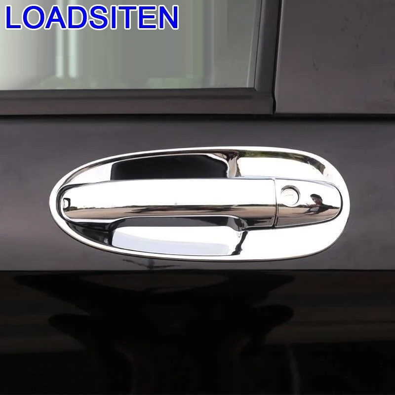 Автомобильная автомобильная хромированная ручка дверь внешняя наклейка полоса