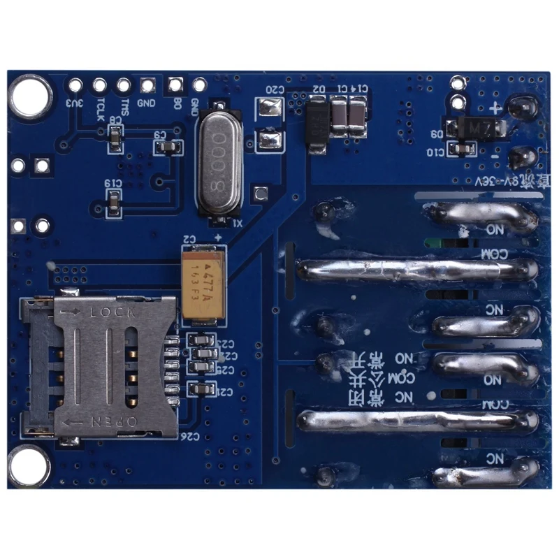 2-канальный релейный модуль для кислородного насоса теплицы Sms Gsm Sim800C Stm32F103C8T6 |