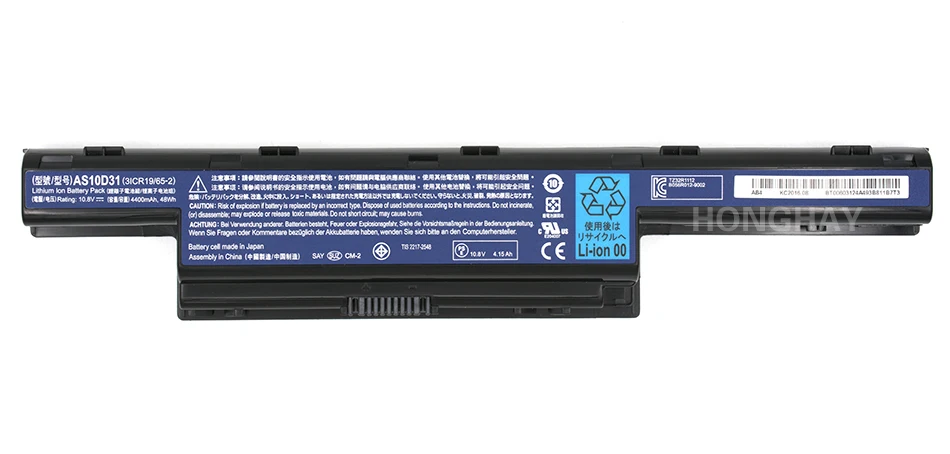 HONGHAY AS10D31 ноутбук Батарея для ноутбука ACER Aspire 4741 5741 5551 5750G 7551 5740 AS10D41 AS10D51 AS10D71 AS10D75 7741 AS10D73 4741 г