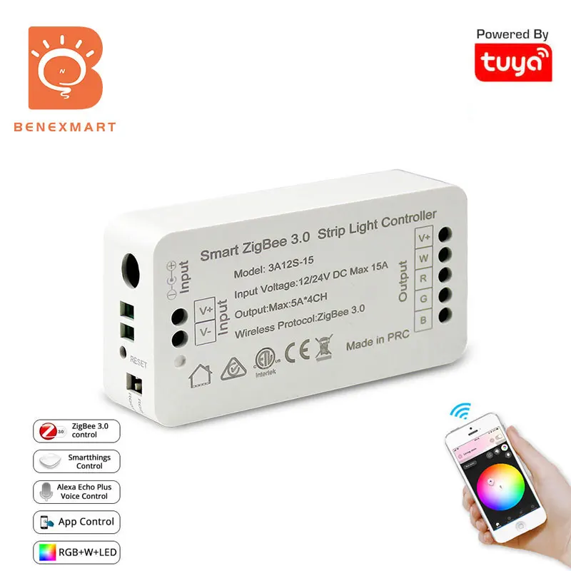 Светодиодная лента для управления свесветильник Benexmart Tuya Zigbee 3 0 ZLL