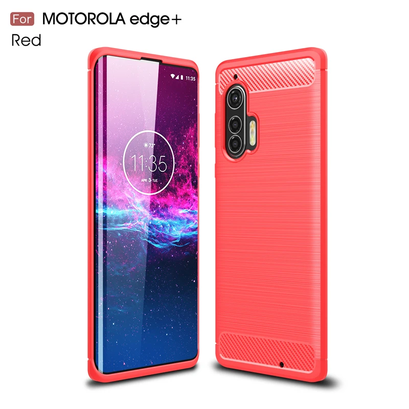 

For Motorola Edge Plus Case Fundas Silicone Shell Rubber Protector Phone Case For Motorola Edge Plus Cover For Moto Edge Plus