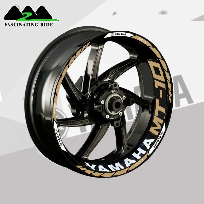 Подходит для Yamaha mt03 mt07 mt09 mt10 наклейка на мотоцикл водонепроницаемая отражающая