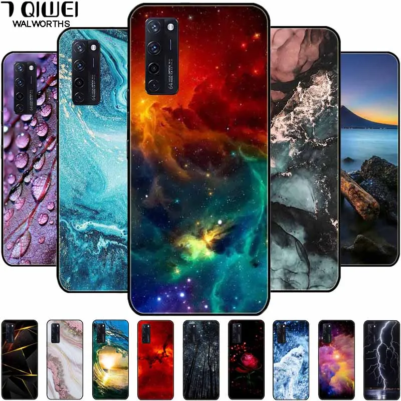 

For ZTE Axon 20 5G Case Silicone Soft Space Phone Cover for ZTE Axon 20 4G Cases TPU Bumper Funda for ZTE A20 5G Axon20 4G Coque