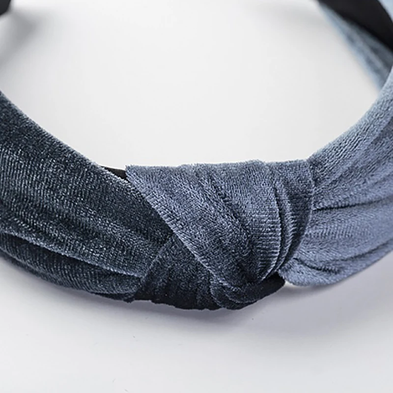 

Hairbands For Women Hair Band Ladies Hair Accessories Girls Headwear Headdress Knot Color Edge Headband Fashion