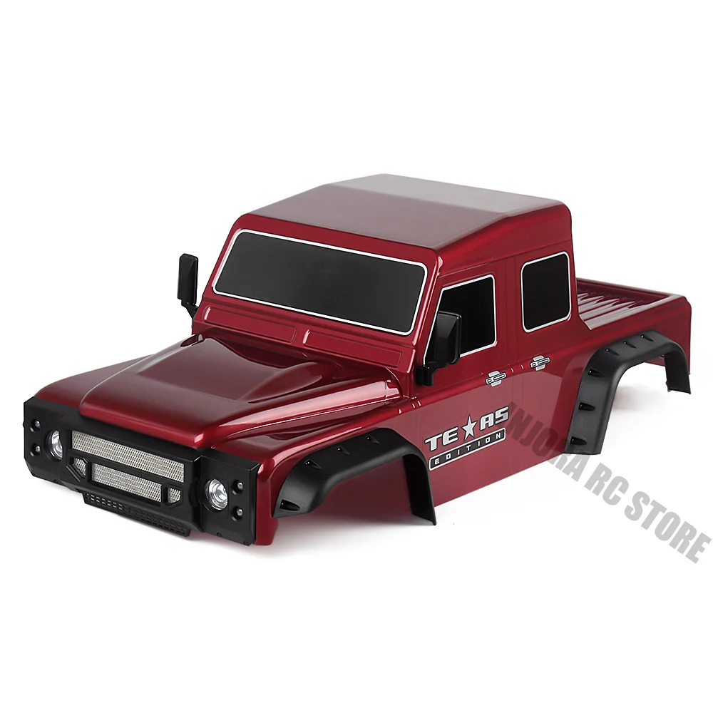 1 шт. корпус из ПВХ и пластика D110 313 мм для колесной базы 1/10 RC гусеничный осевой SCX10