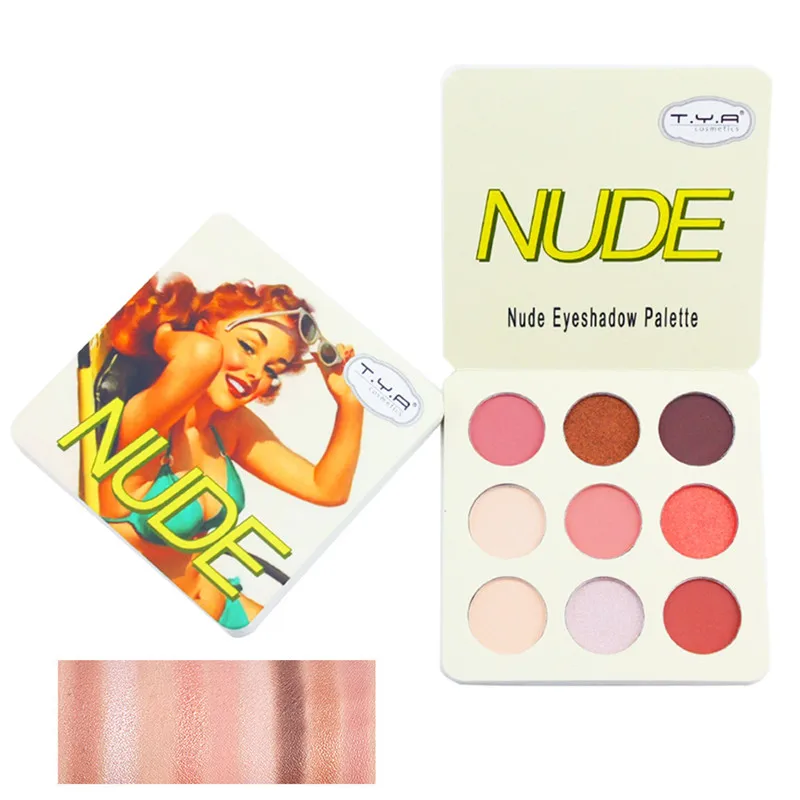 TYA 2019 матовые тени для век Палитра натуральные Минеральные Профессиональные Тени