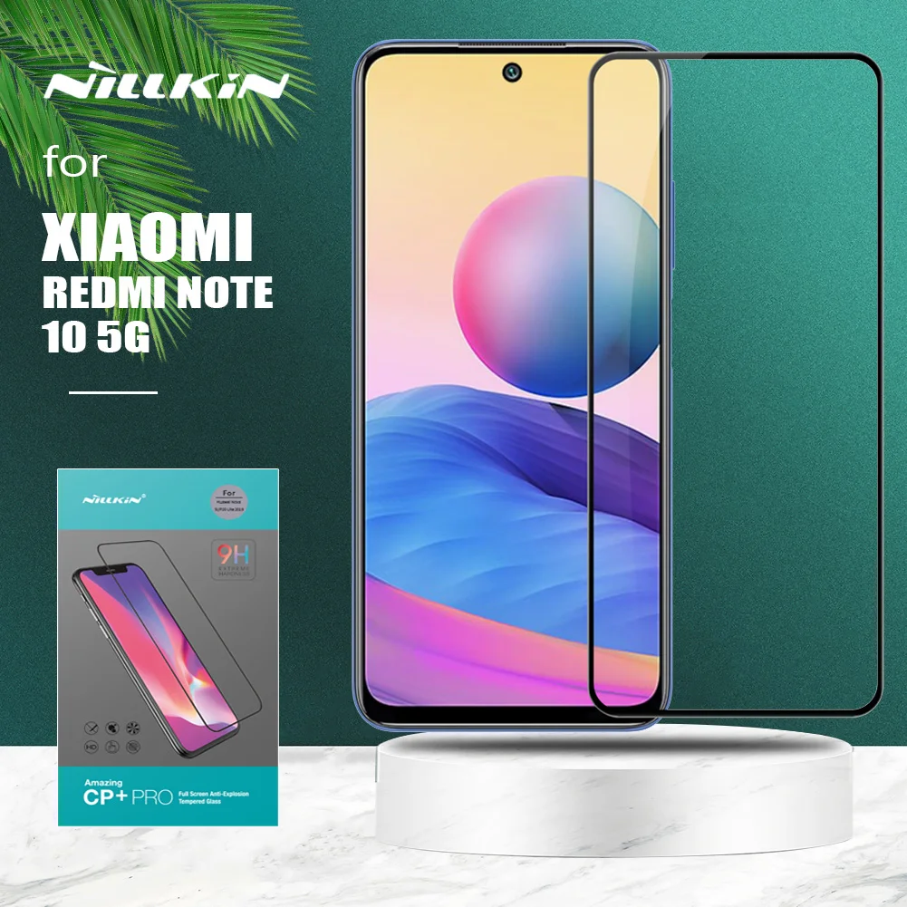Для Xiaomi Redmi Note 10 5G Nillkin CP + Pro 2.5D Закаленное стекло для защиты экрана 9H жесткое