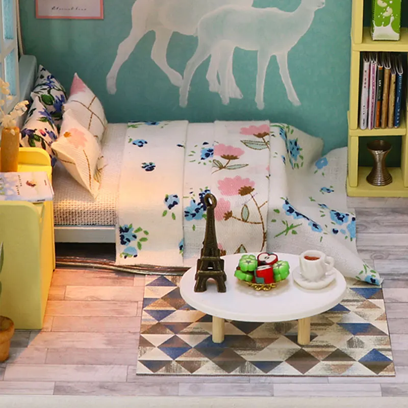 Кукольный домик пылезащитный чехол Миниатюрные аксессуары для мебели модель