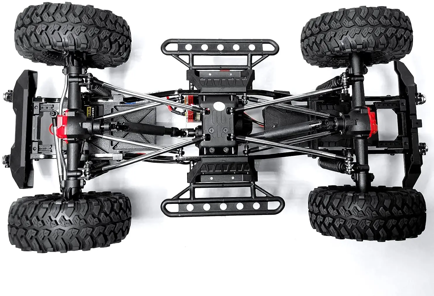 Дешево RGT Радиоуправляемый автомобиль 1:10 масштаб полноприводный гусеничный круизер EX86100V2 313 мм Колесная база Rock Crawler внедорожный грузовик RTR 4x4 водо...